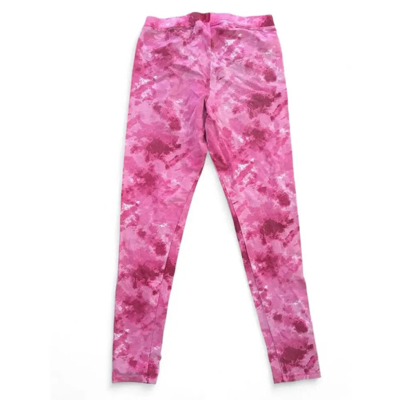 Members Mark Girls Patterned Leggings Purple Sparkles Pink Tie Dye Size 14/16 - Picture 5 of 8